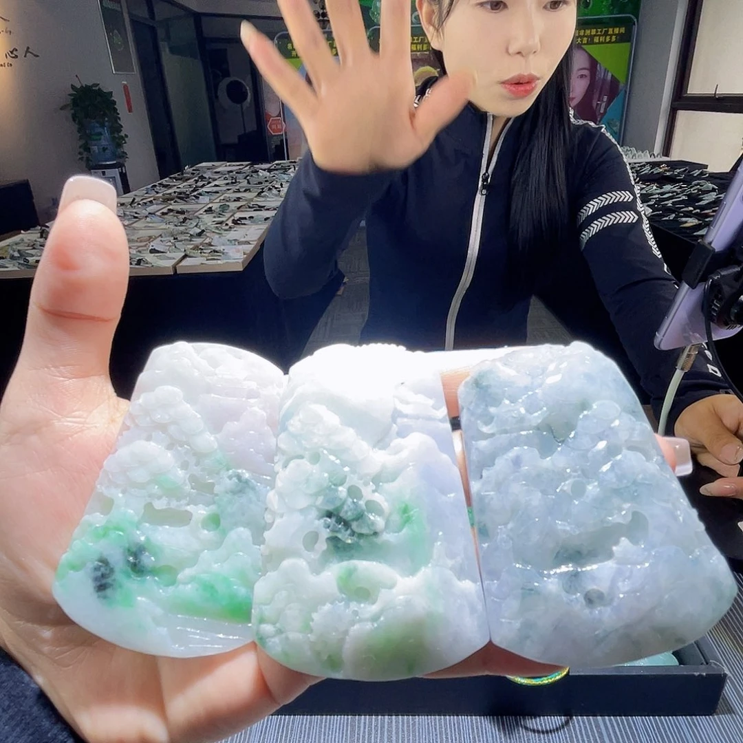 颈饰未镶嵌翡翠多样性随机发货