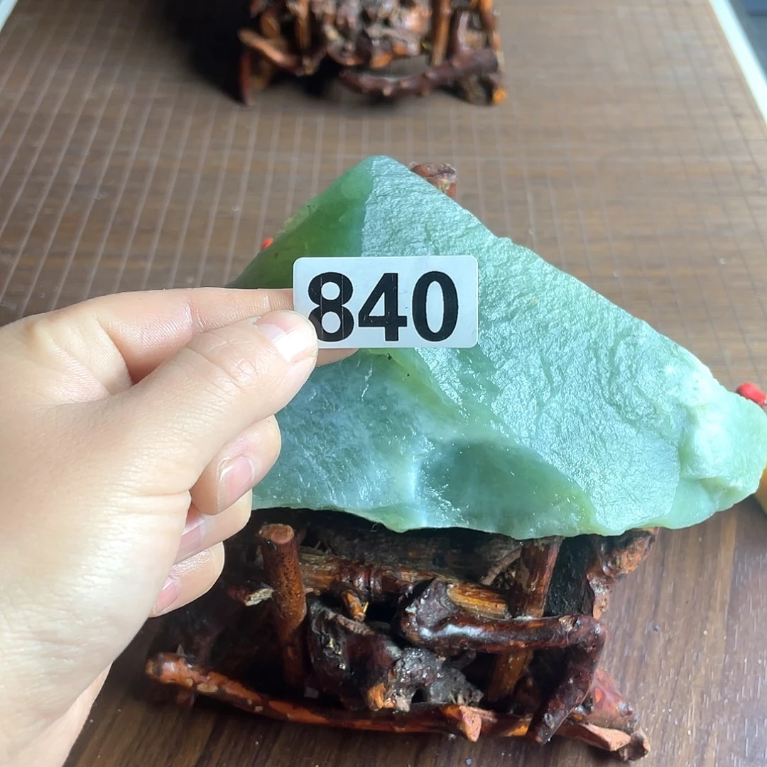 祁***祁蛇纹石玉未镶嵌原石