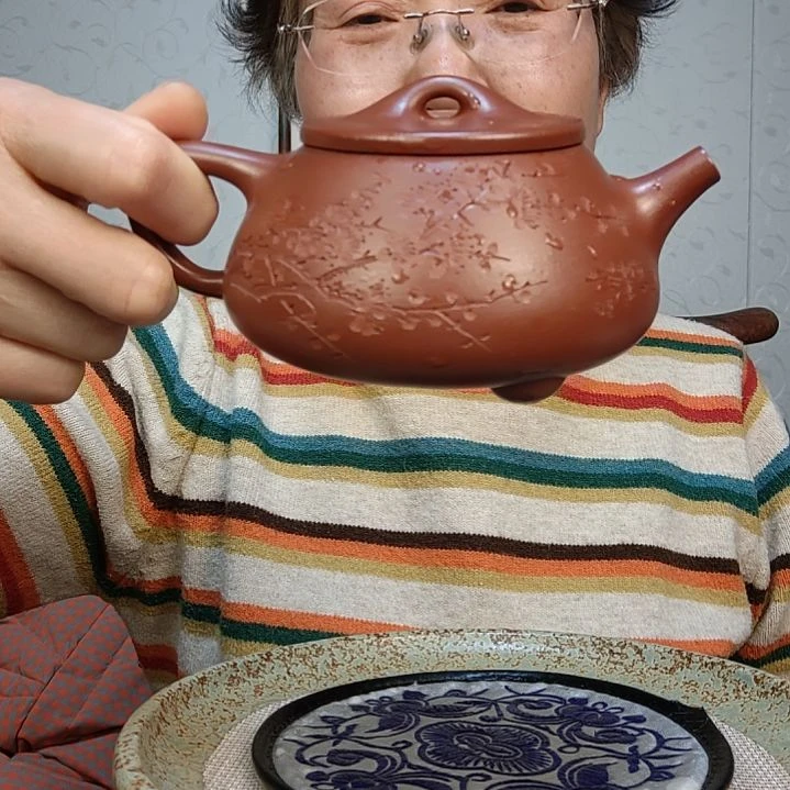 紫砂茶壶大红袍石瓢260毫升左右