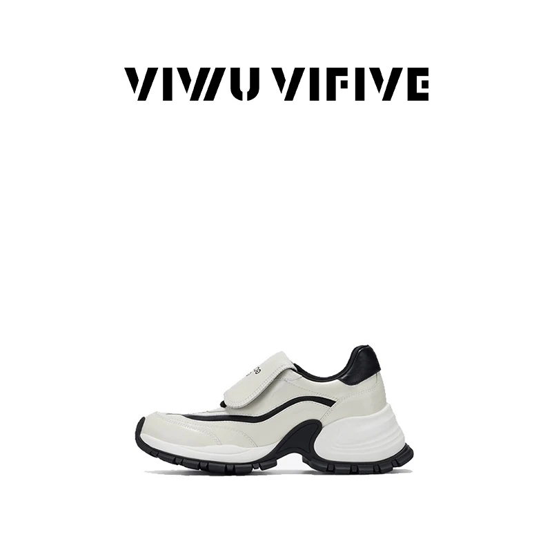 V5 VIWU.VIFIVE「流逸」25春夏新款欧若风品牌女鞋老爹鞋运动小白鞋