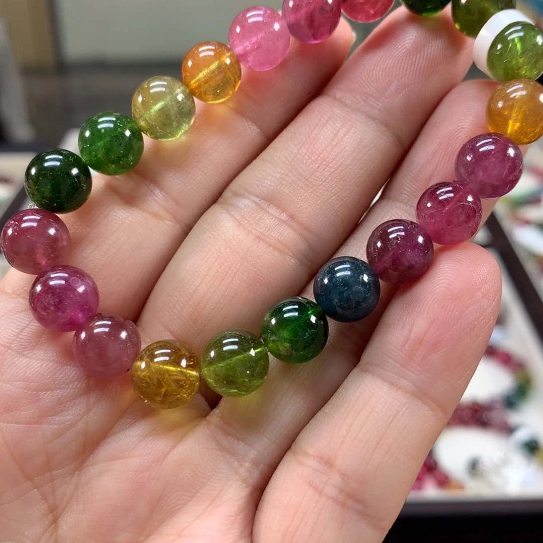 手链碧玺未镶嵌9.左右