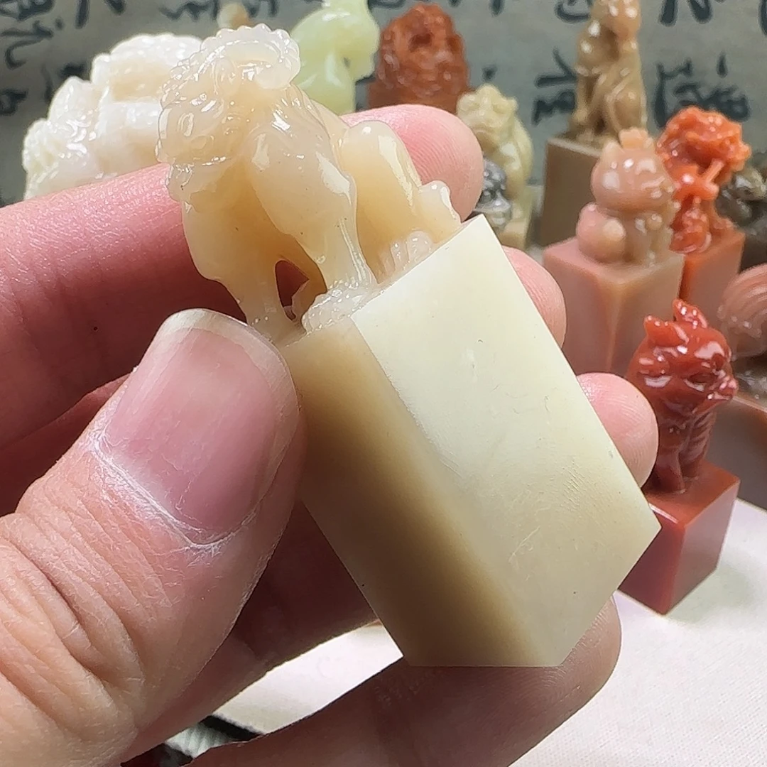 昌化石印石老挝石保利石