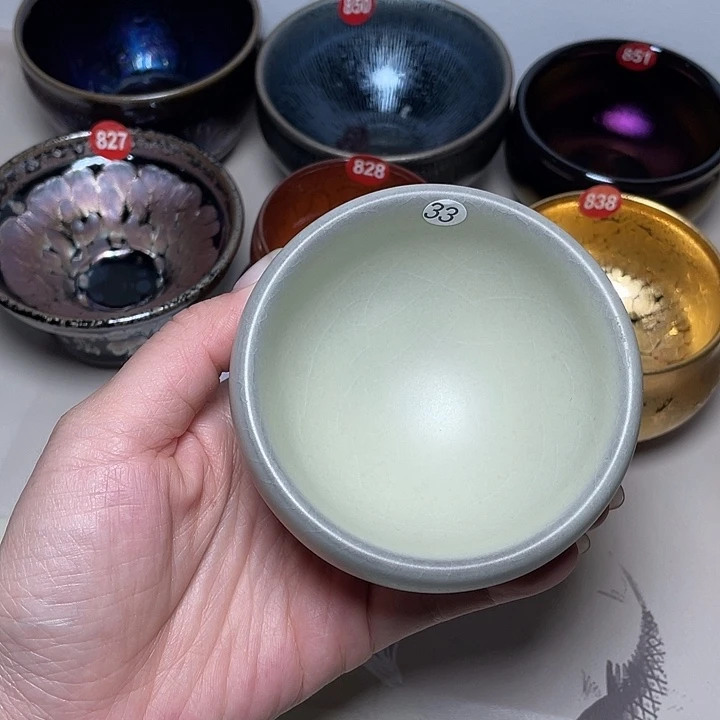 33 建窑建盏茶杯茶盏