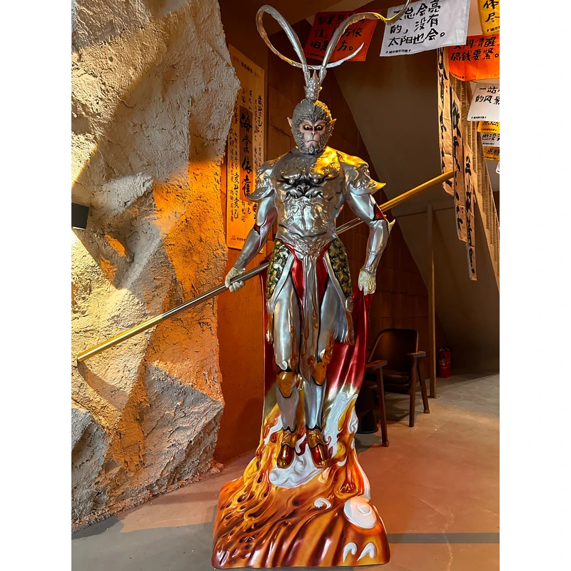 孙悟空齐天大圣雕像潮流摆件