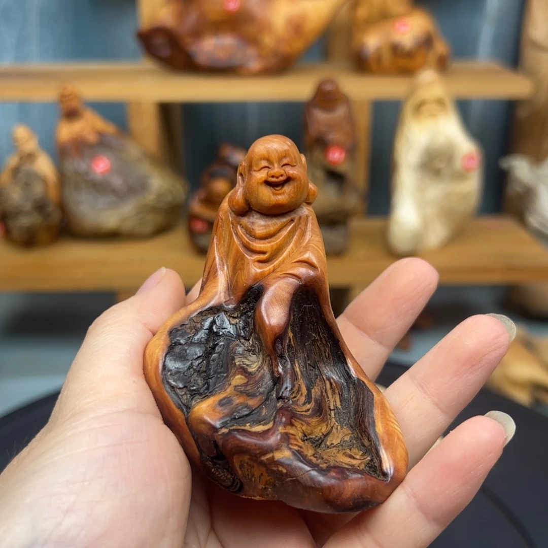 木畅*崖柏木摆件手把件