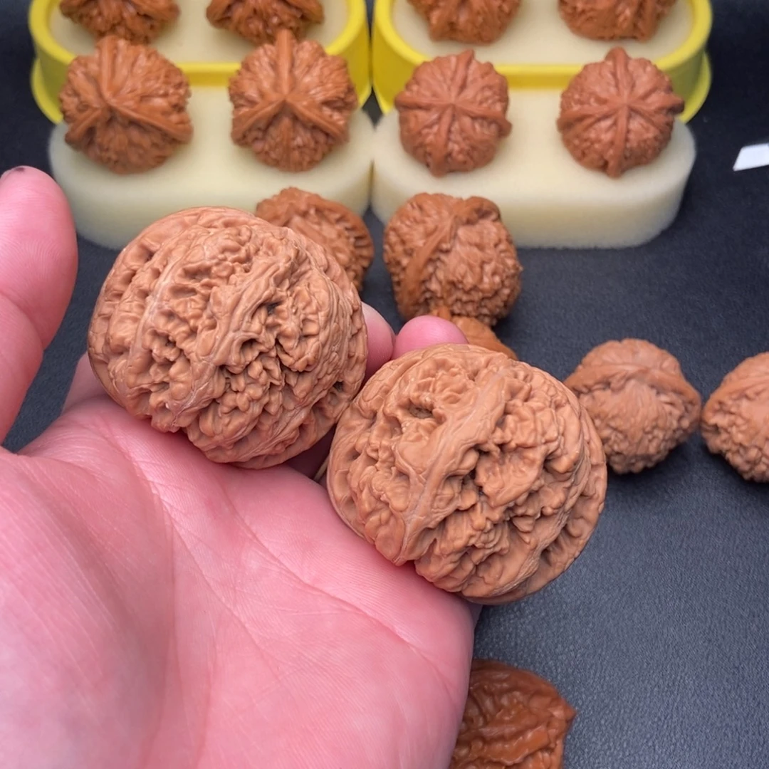 @***农把件文玩核桃粗筋48