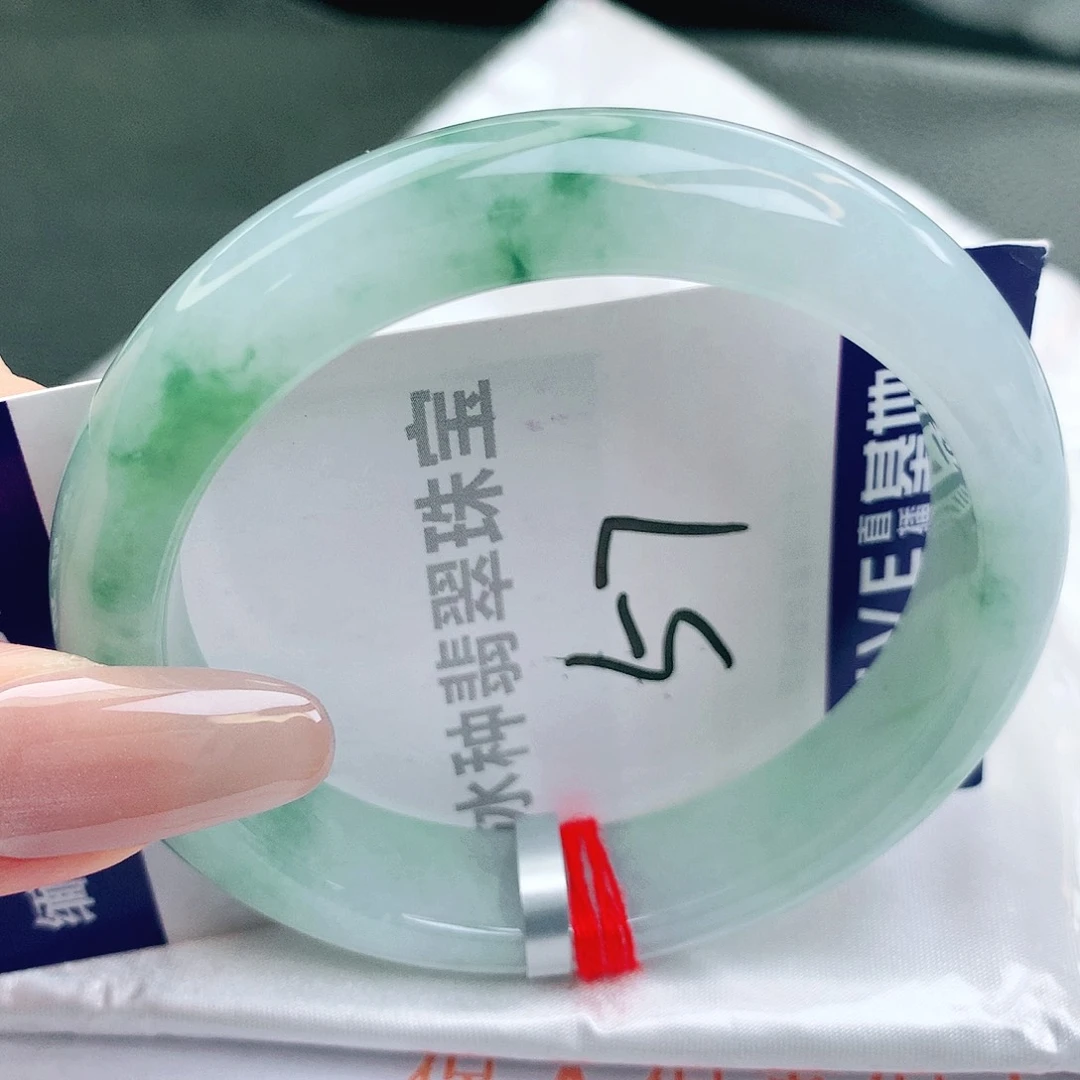 翡翠未镶嵌手镯缅甸天然a货翡翠