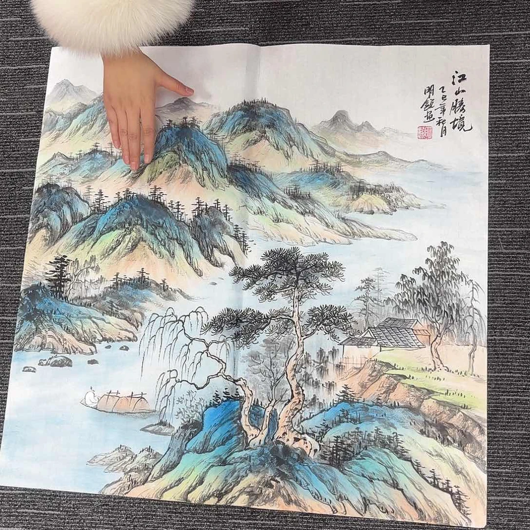 国画国画作品纯手绘
