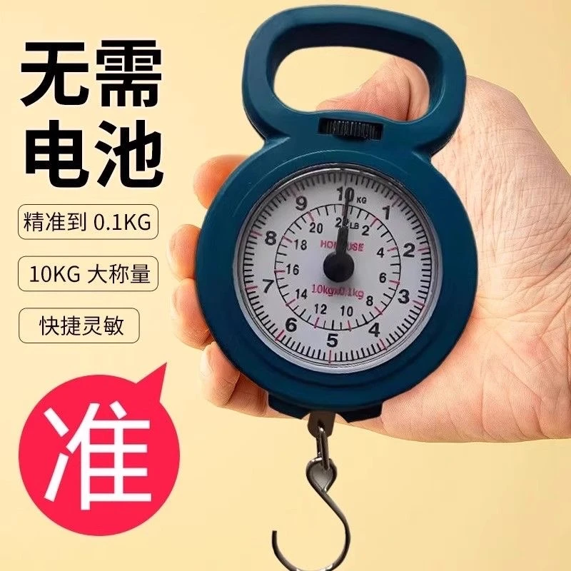 弹簧秤高精度手提称便捷式家用随身带小勾称小型手提多功能称