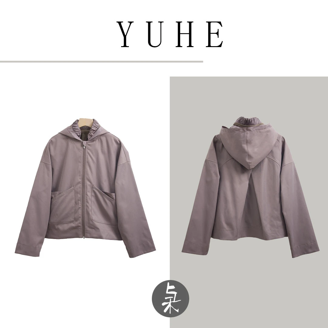 【YU HE】与禾春季时尚百搭舒适二合一套装（YH25SU021502）