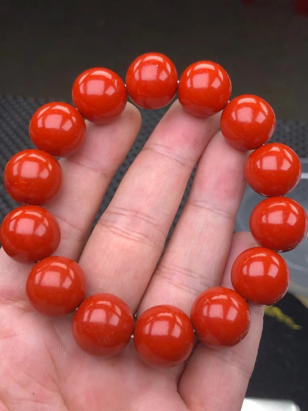 306满色满肉16mm圆珠手串