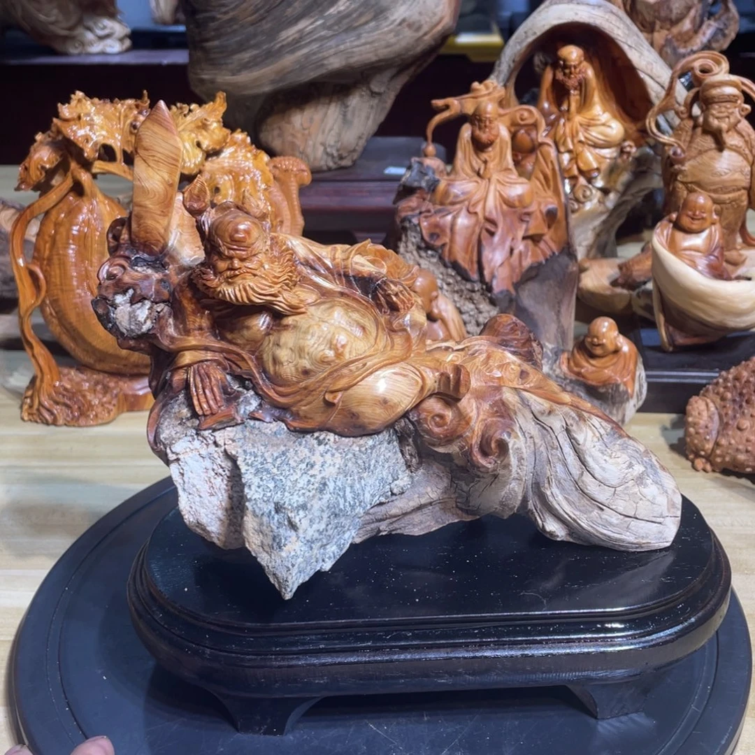 柏木太行崖柏工艺品