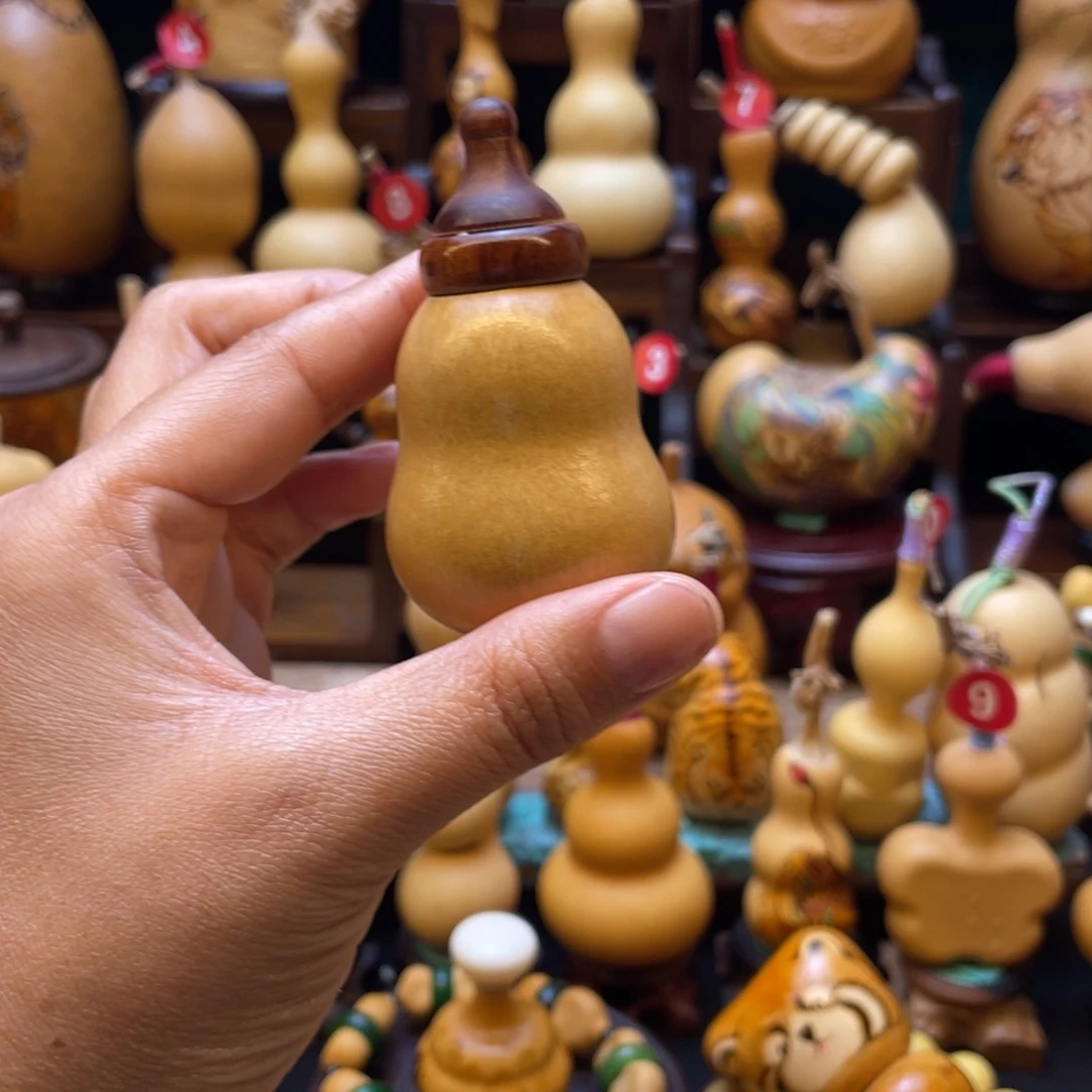 夏*人葫芦等多种颜色的花鸟画作品