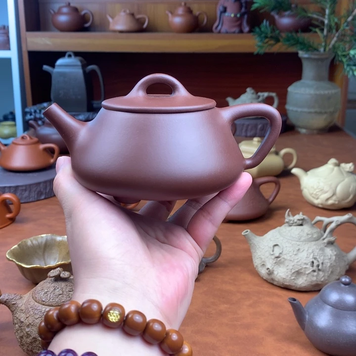 茶壶紫砂全手工容量240