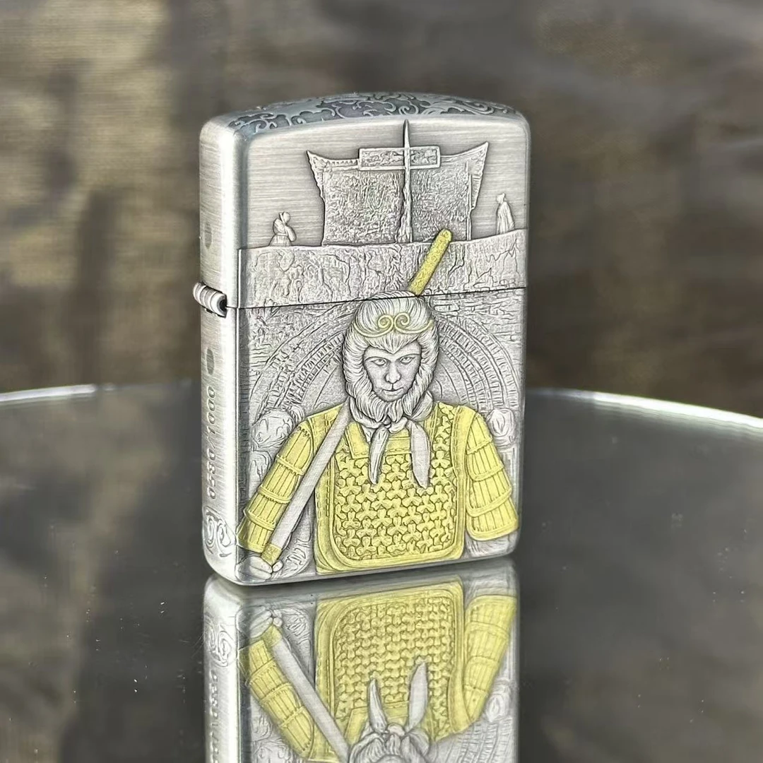 ZIPPO 打火机正品 镀金一生所爱 1581