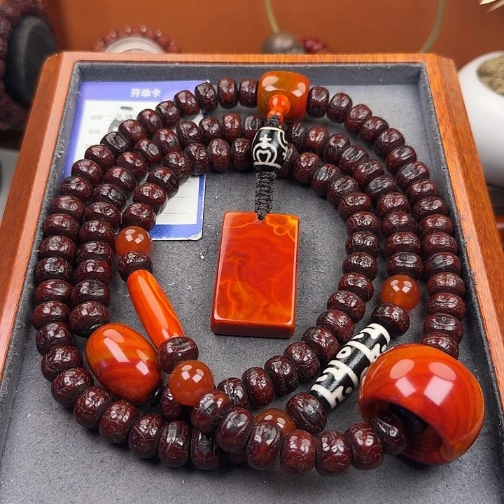 凤眼菩提吊坠脖挂