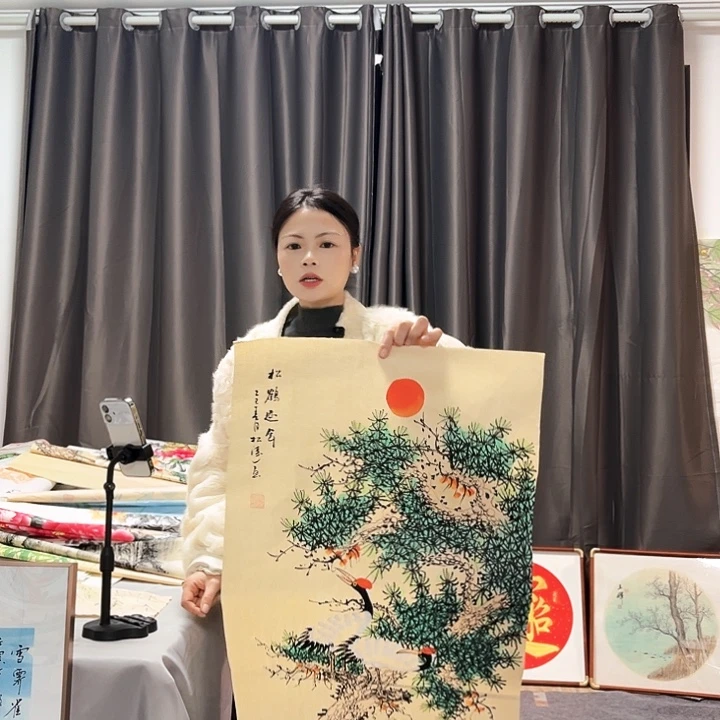 国画纯手绘图纯手绘