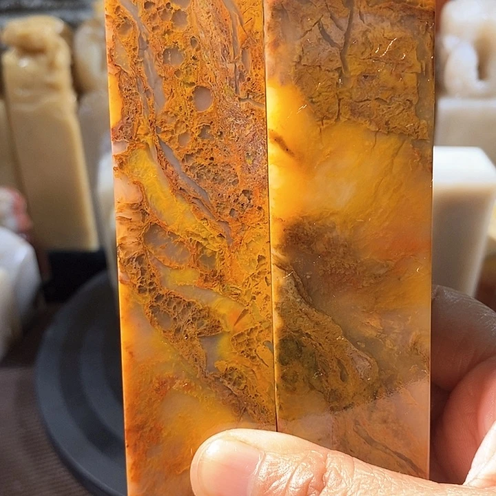 巴林石印石丒*巴林石雕刻艺术品