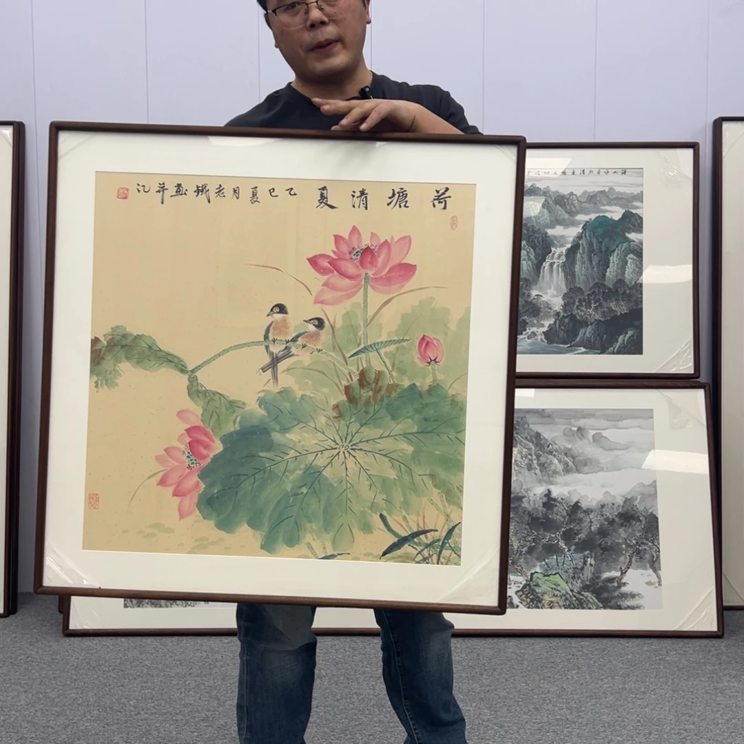 国画国画作品展览80*80
