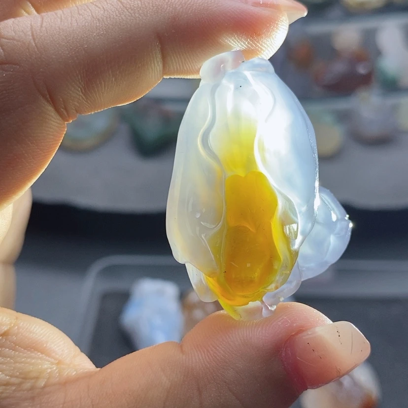 【闪购商品】未镶嵌吊坠定制玛瑙