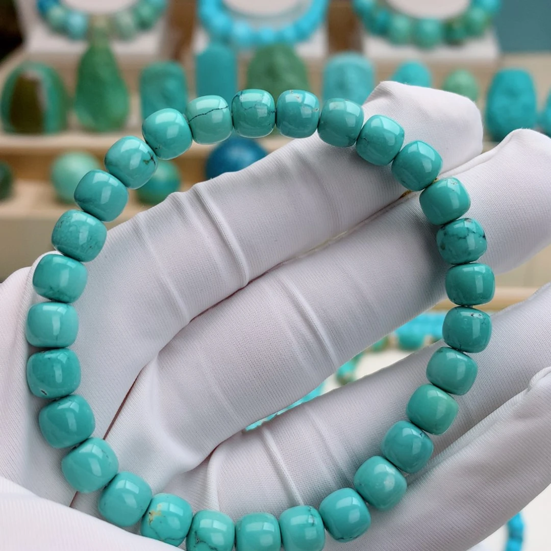 绿松石未镶嵌挂件