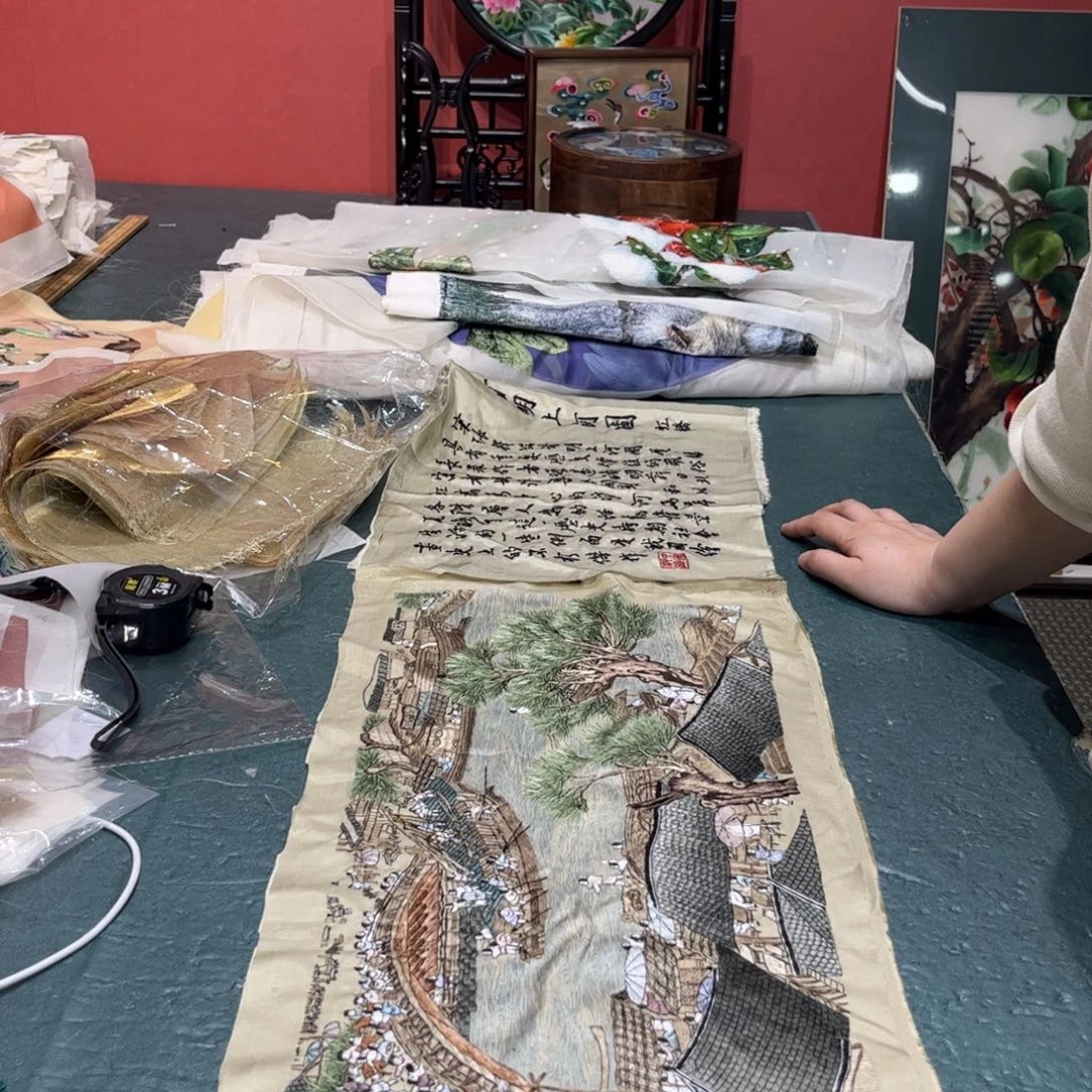 刺绣纯手工打造全网最高性价比的最高