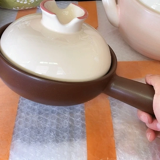 盘閆*生外贸单1个陶瓷砂锅 大牌尾单