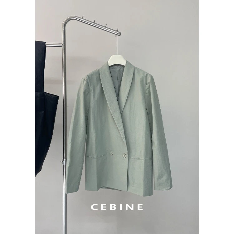 清！两色西装高级感廓形设计感休闲百搭