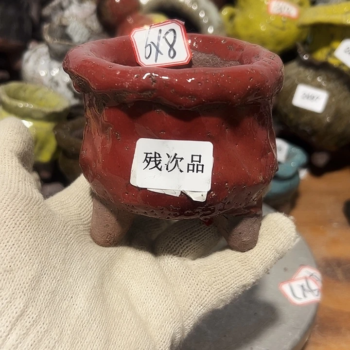 粗陶花盆制作就这样了，