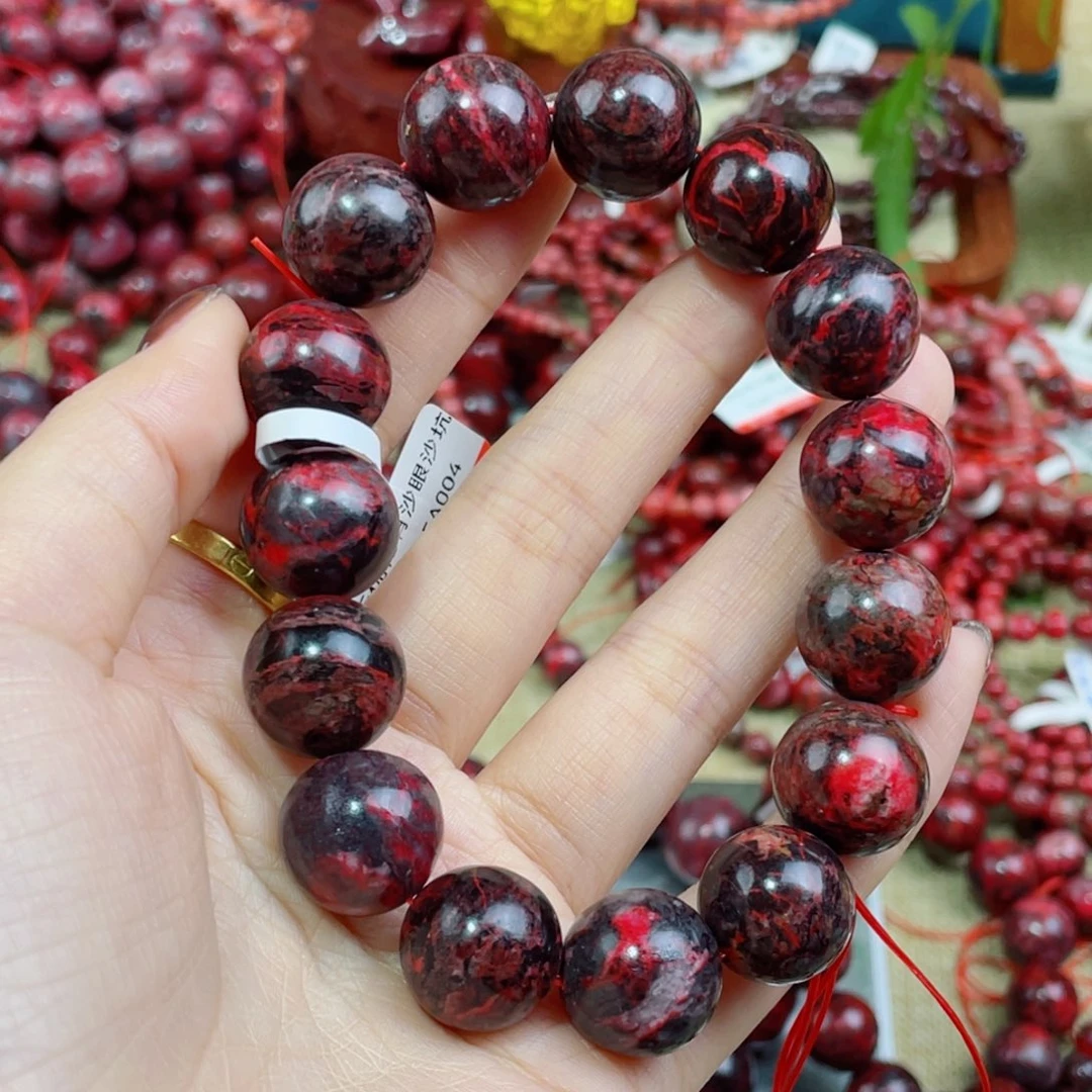 红***衣天然辰砂有坑有沙眼微瑕