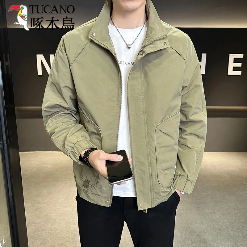 TUCANO/啄木鳥2025春季新款休闲立领百搭潮流帅气外套
