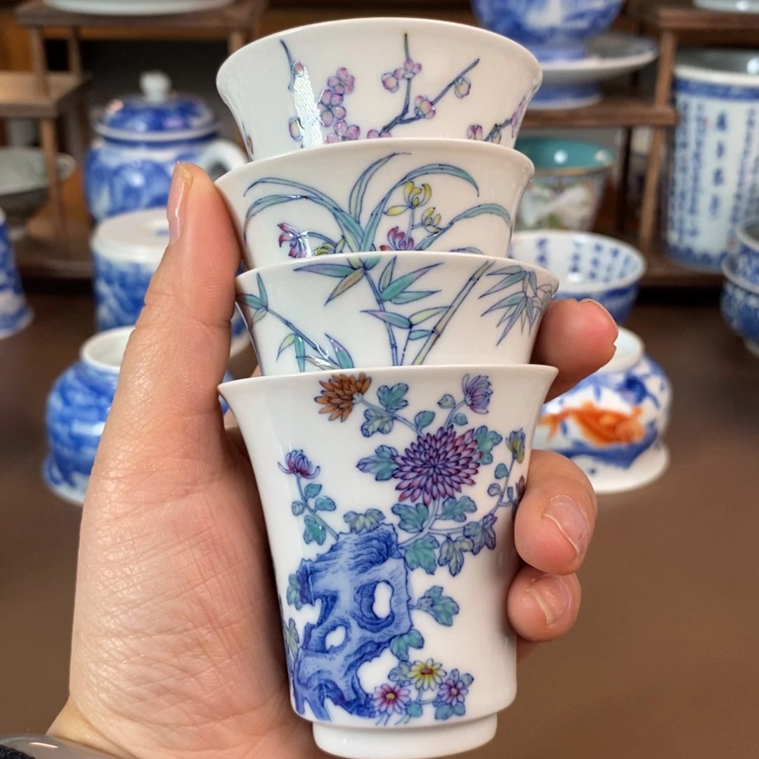 景德镇陶瓷手工手绘