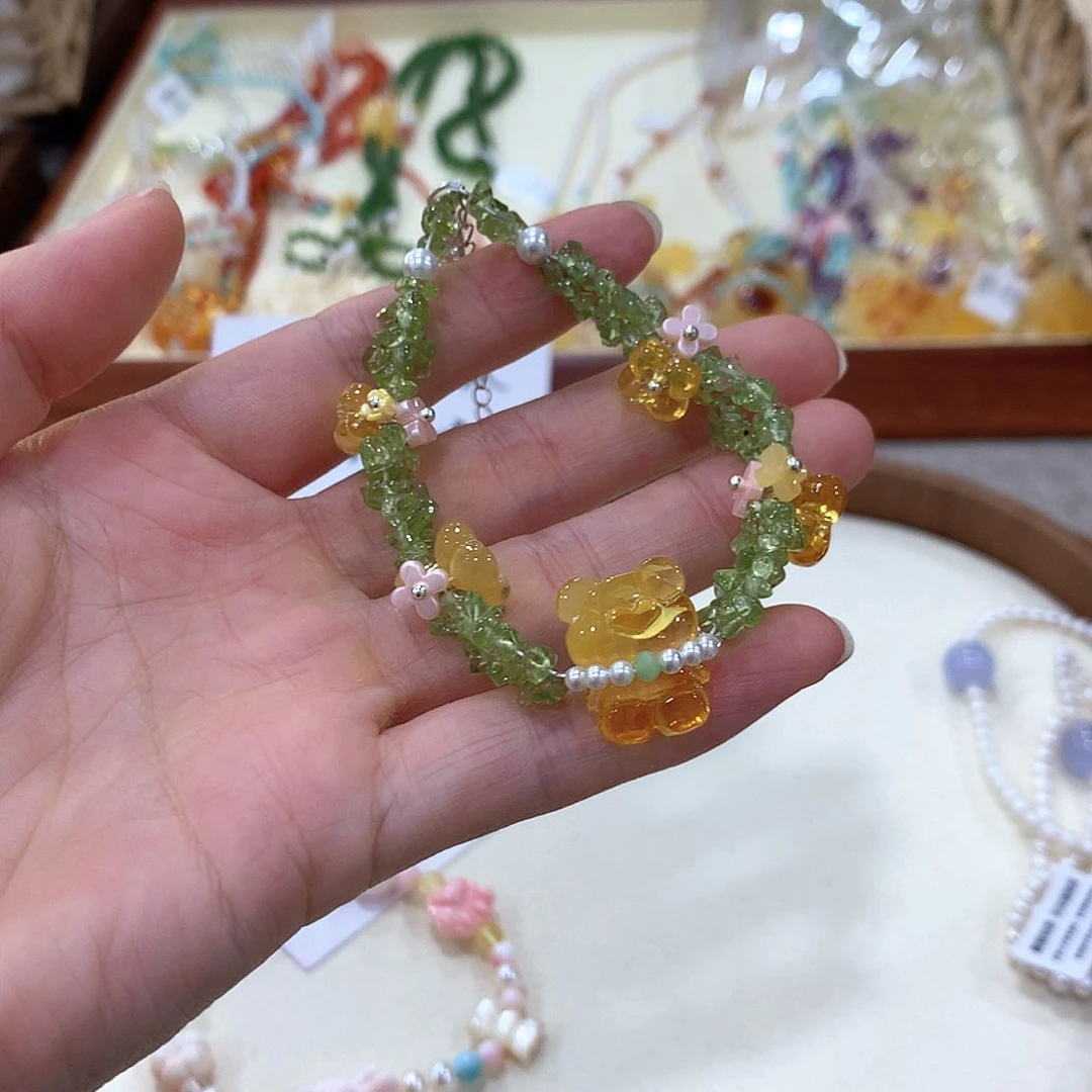 水晶手链未镶嵌手链