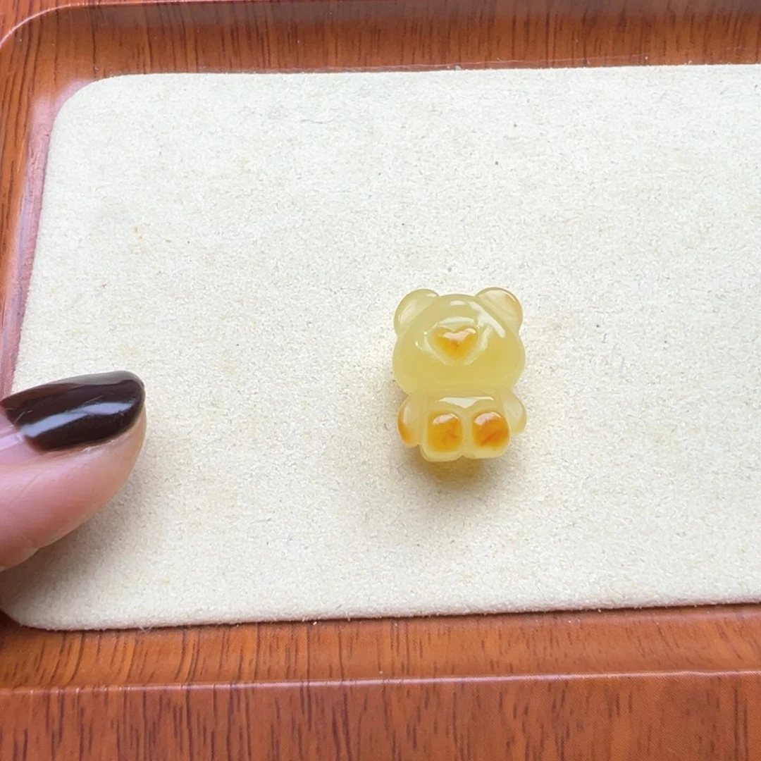琥珀吊坠(不含链)未镶嵌u*