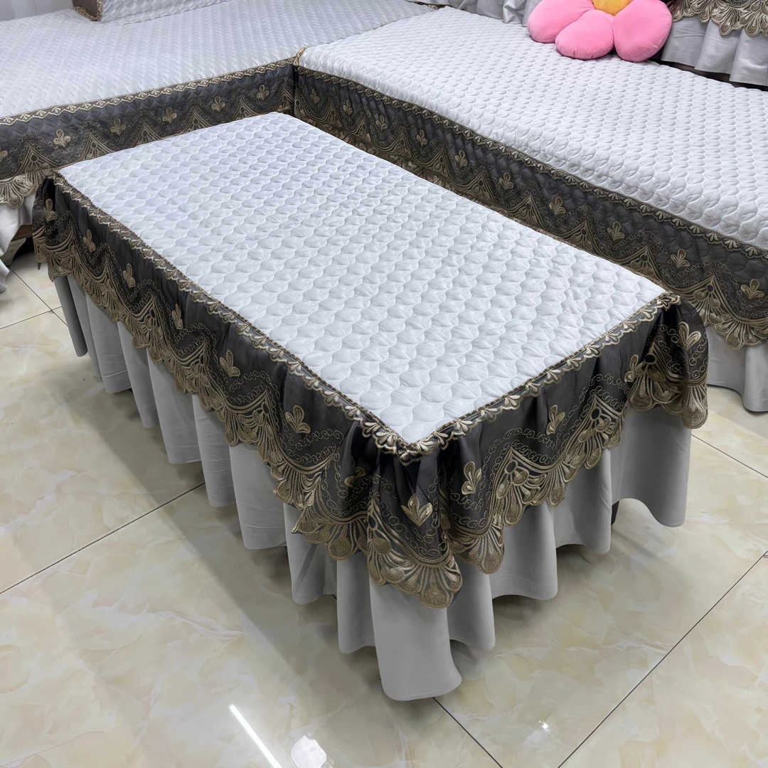 加厚防滑长方形茶几桌布餐桌防尘垫电视柜帘盖布茶几罩