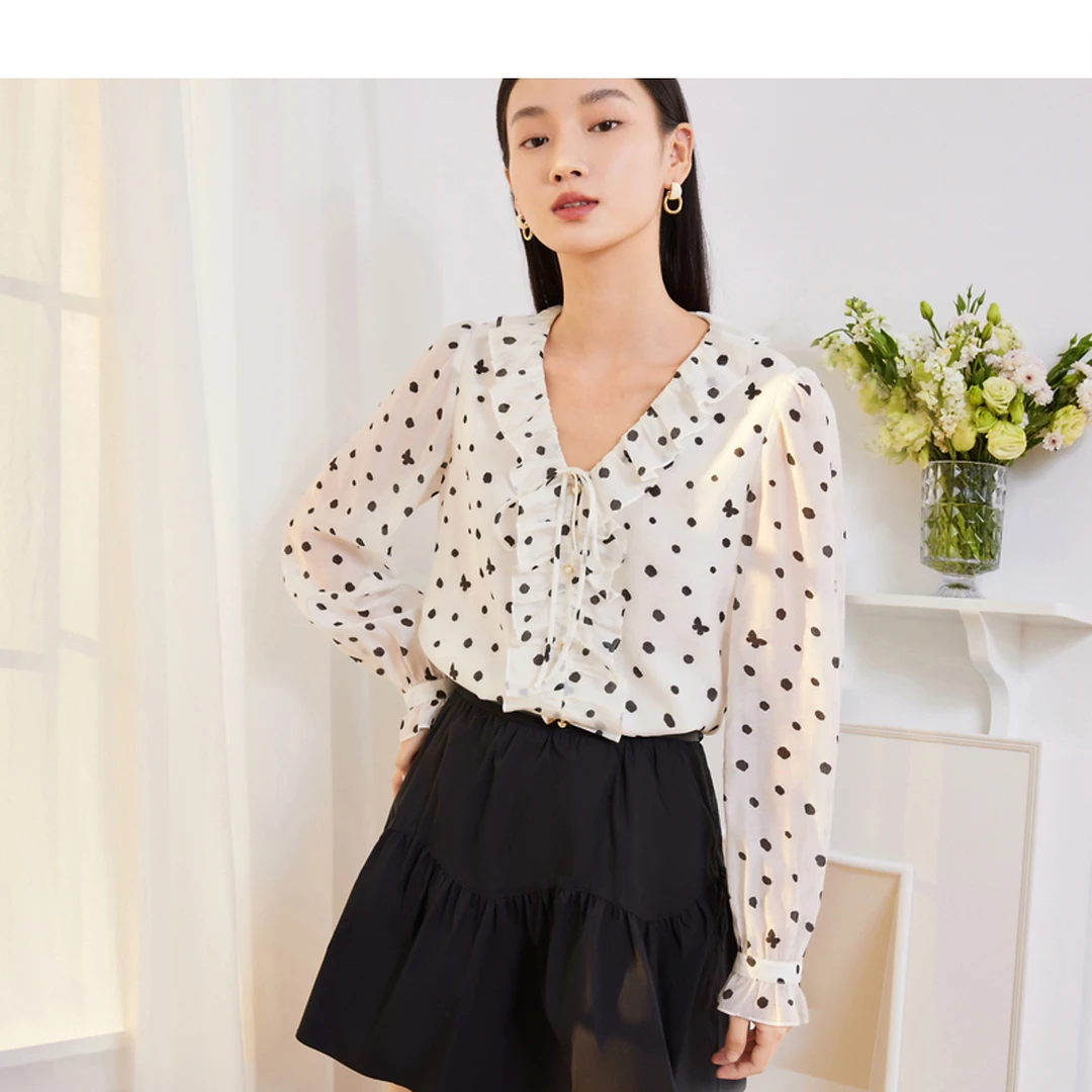 【小余专享】DC-NICE 雪纺衫