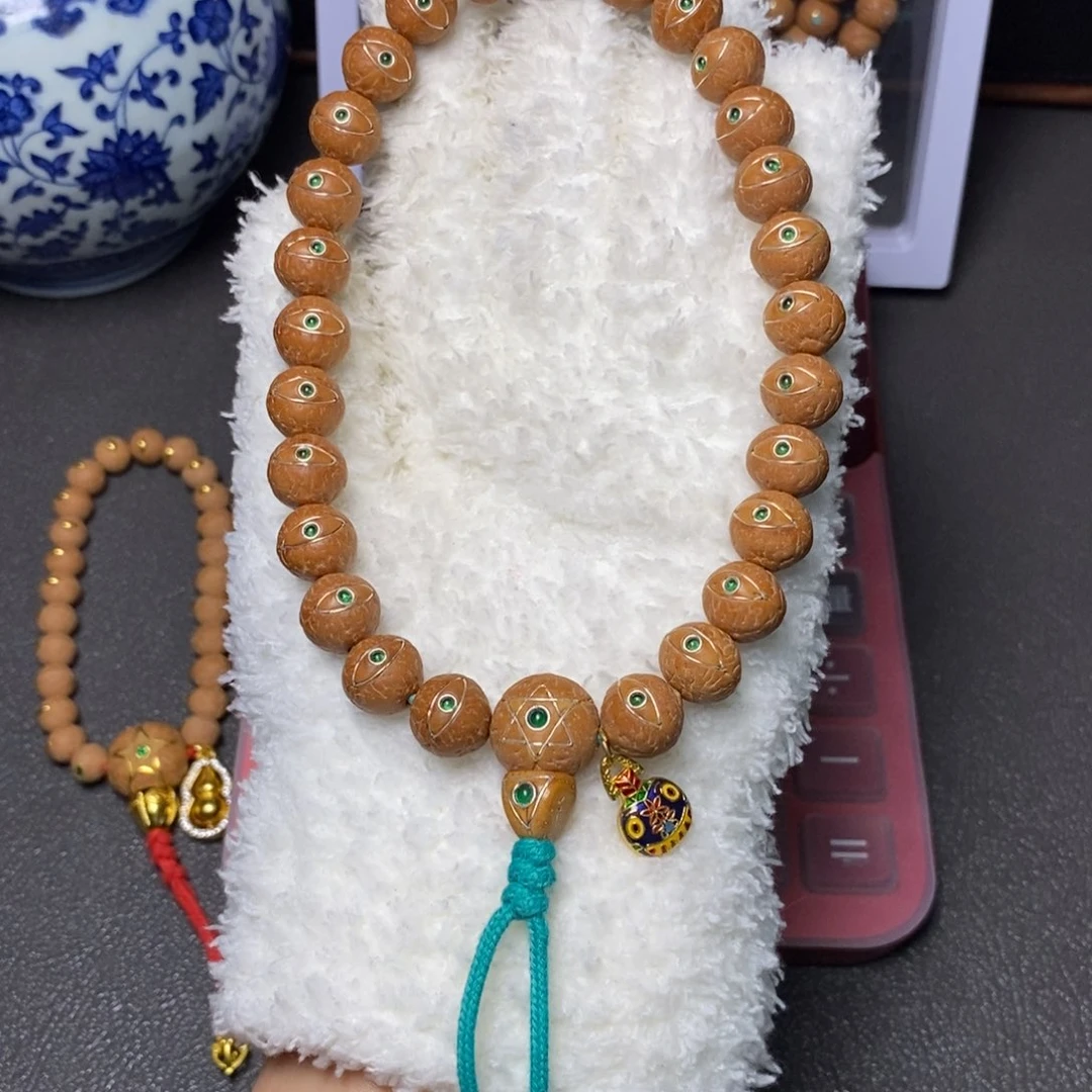 凤眼菩提手串尼泊尔