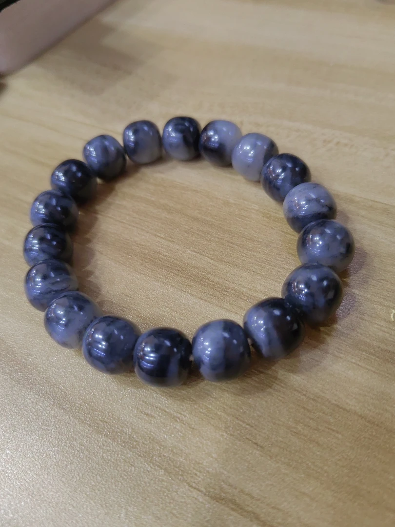 和田玉青花手串卡12