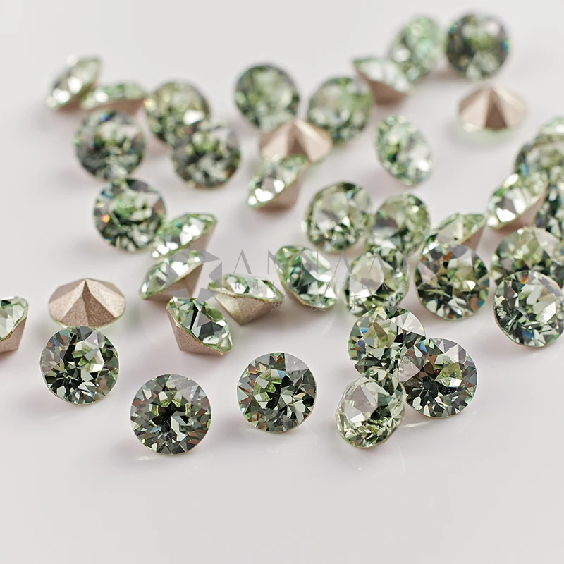 尖底钻 238贵橄榄【中包装】堆钻美甲钻华子奥钻奥地利超闪水晶饰品