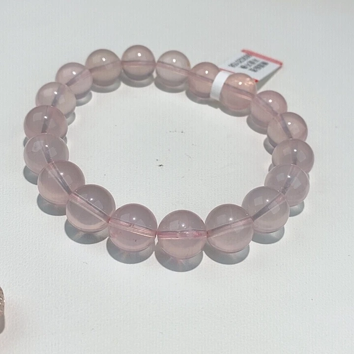 水晶无未镶嵌粉水晶卡10.5