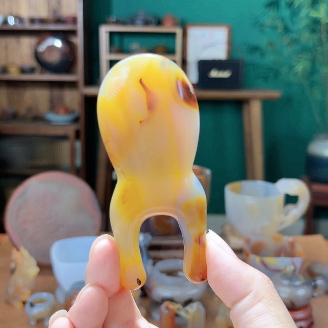 未镶嵌鼻刮玛瑙/玉髓