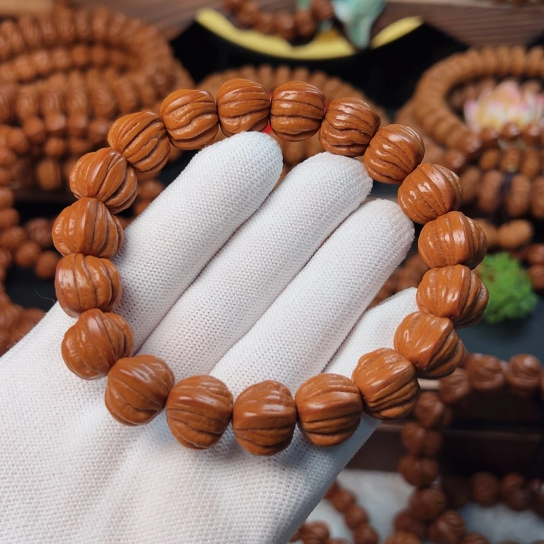 桃核手串佛手手串