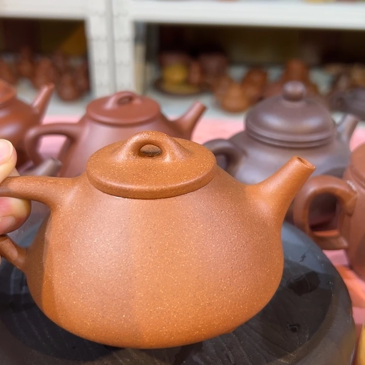紫砂茶壶五彩子冶200cc