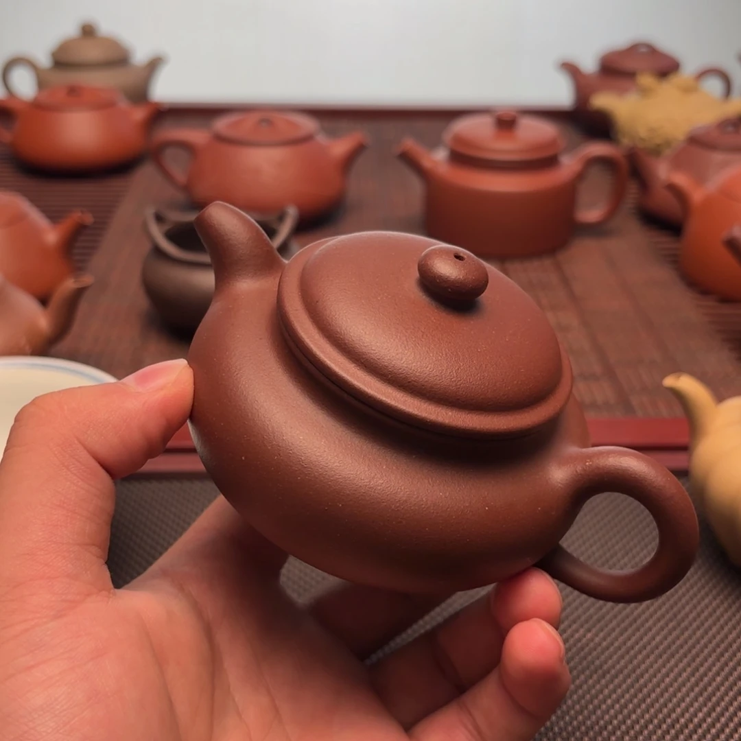 茶壶紫砂全砂料景舟仿古180cc