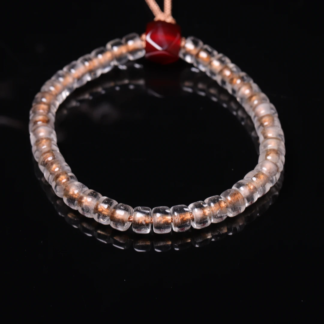 旧藏天然水晶手串-NX