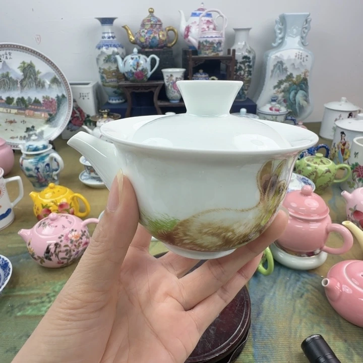 一***梬摆件专注景德镇567老厂瓷