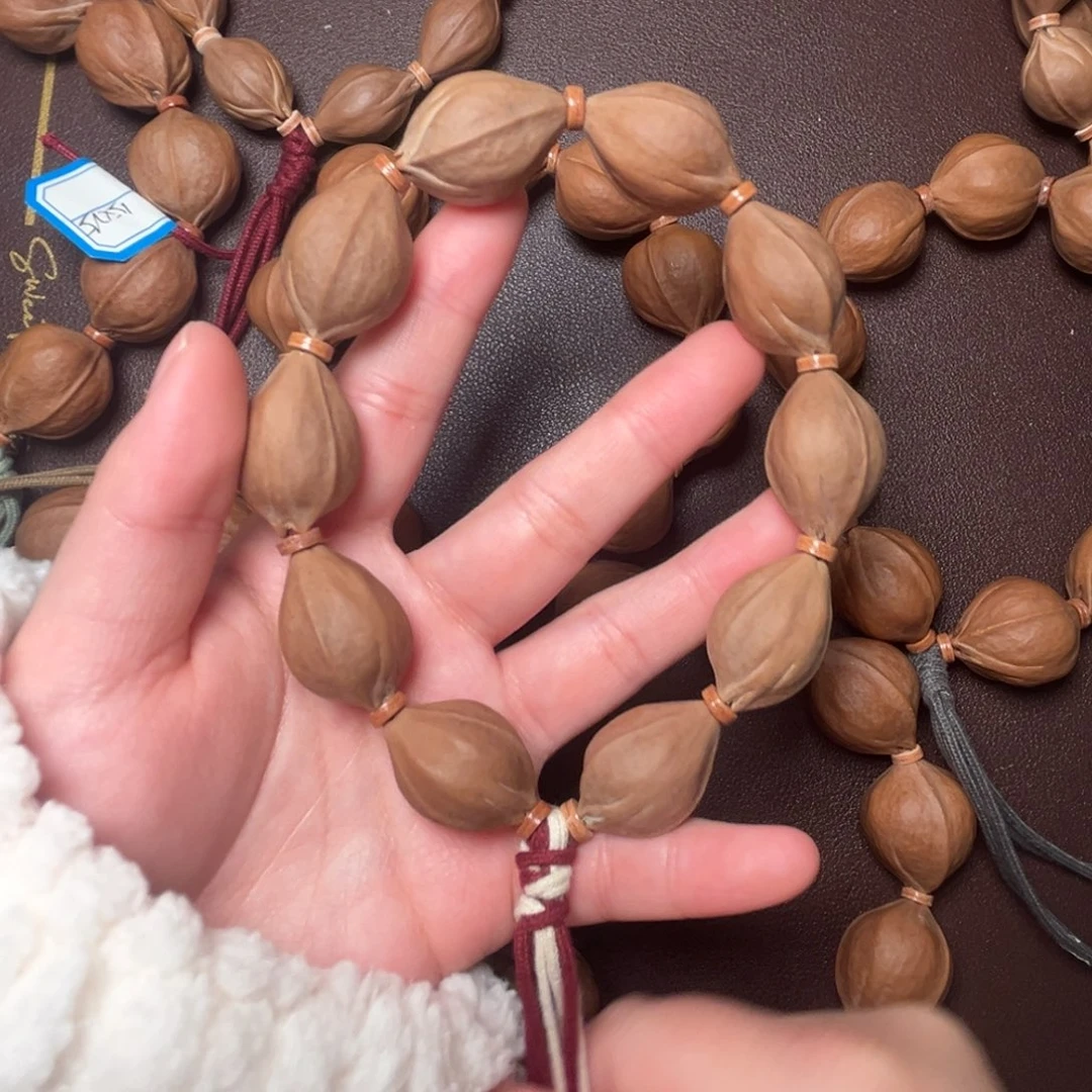 橄榄核手串/手链1725梅林铁三面佛