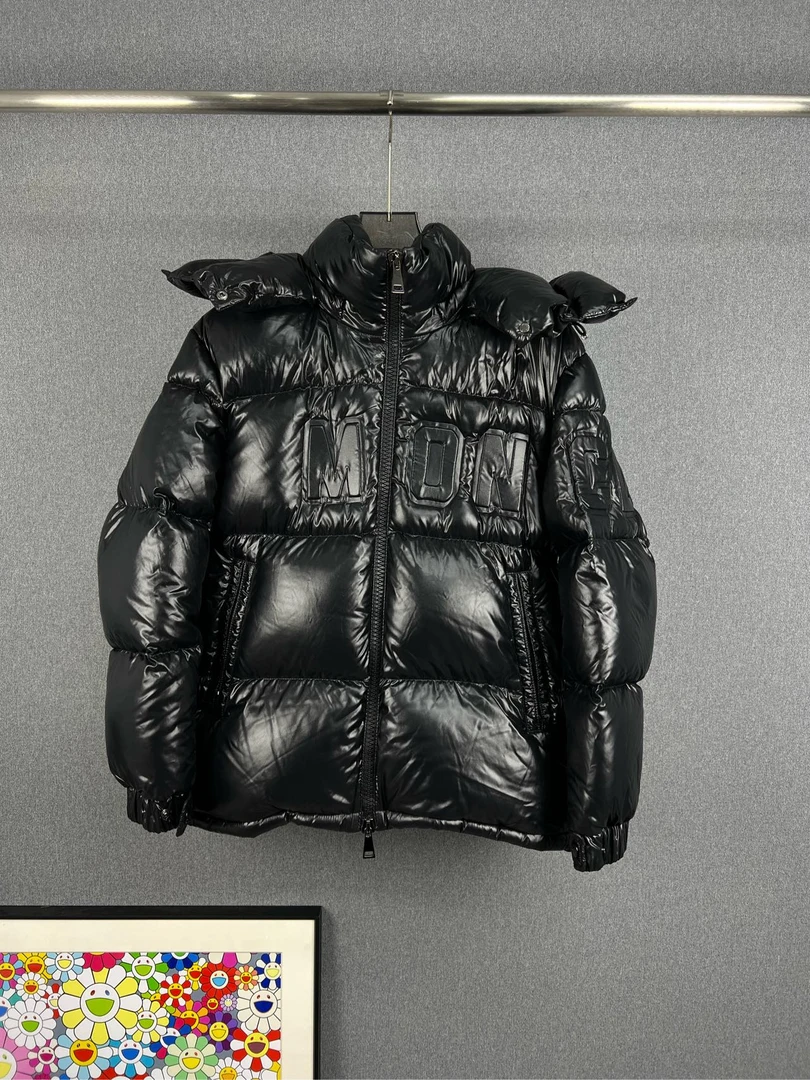 未使用 YSL/圣罗兰 蒙口GUERNIC浮雕LOGO羽绒服 2码 全新 A11692