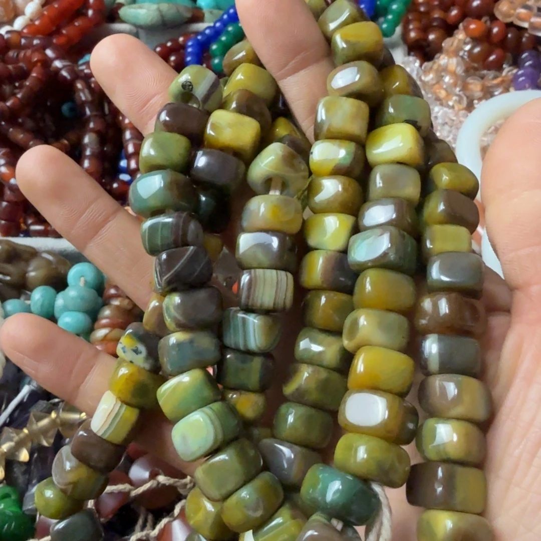 C***集玛瑙/玉髓未镶嵌手链