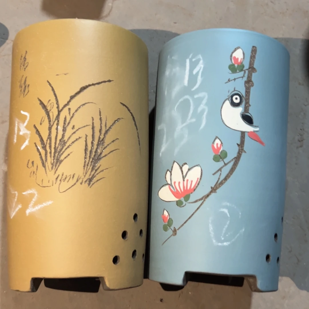 宜兴川阁紫砂花盆